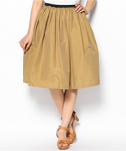 ＜dahl’ia（ダリア)＞ ギャザー スカート