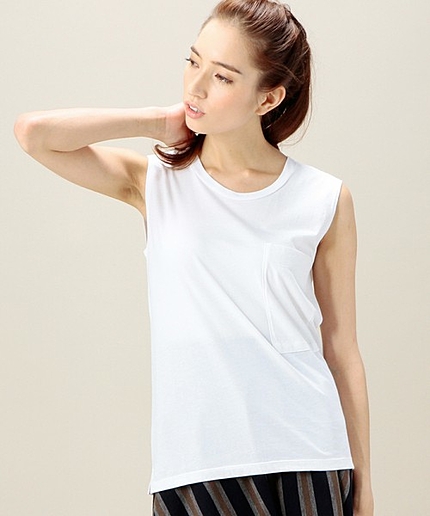 BYMC SLIC SLIC 別注パッチポケットノースリーブ ◆◆