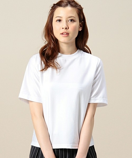 BY ソリッド×ピンストライプ ハイゲージTEE ◆◆