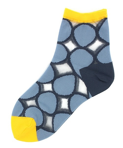 フローティングスポットクロップドソックス