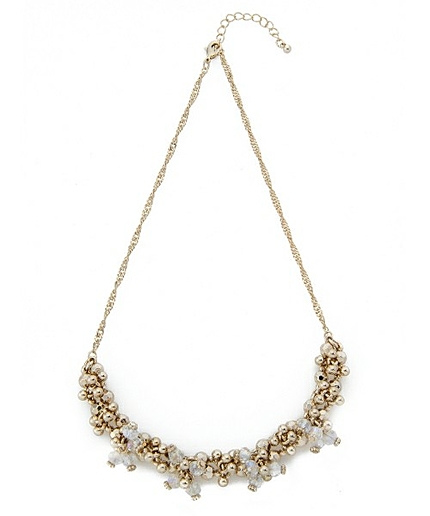 BYSF カットビーズネックレス ▽◇