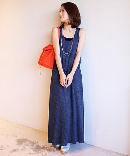 BYTF ∵ブラッシュプリント マキシワンピース  ◆◆