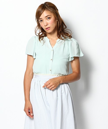 ジョーゼットブラウスwithドライインナー