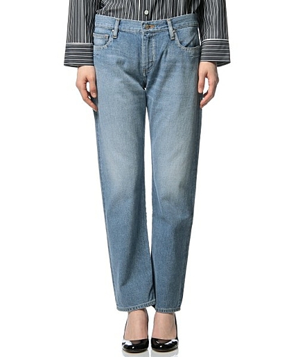 ASTRAET(アストラット) コットンツイルデニムボーイフレンド