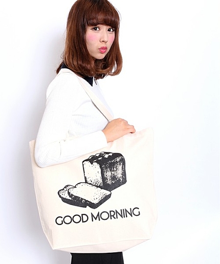 WEGO/食パントートバッグ