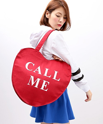 WEGO/LOVEMEトートバッグ