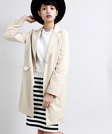 ΠWEGO/チェスターコート