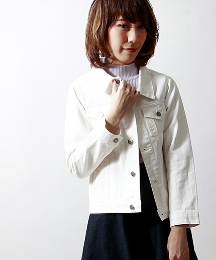 WEGO/ショート丈Gジャン