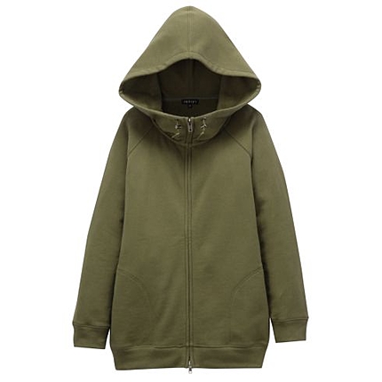 ハイネックパーカー