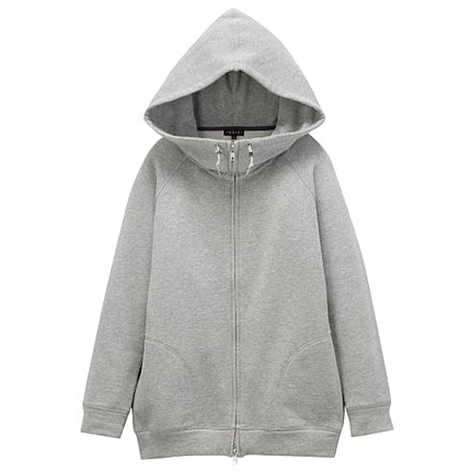 ハイネックパーカー