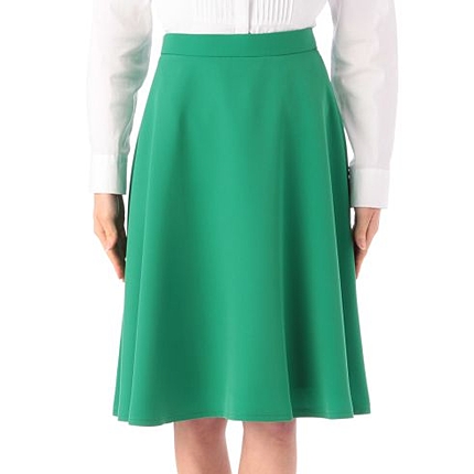 ミディ丈フレアスカート