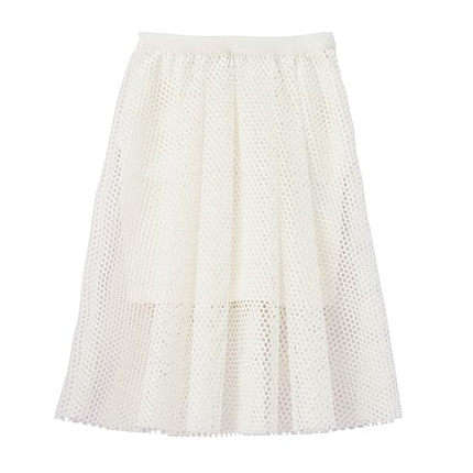 margarine サークルメッシュスカート