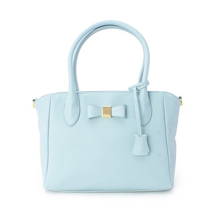 型押しリボン2WAYトートバッグ