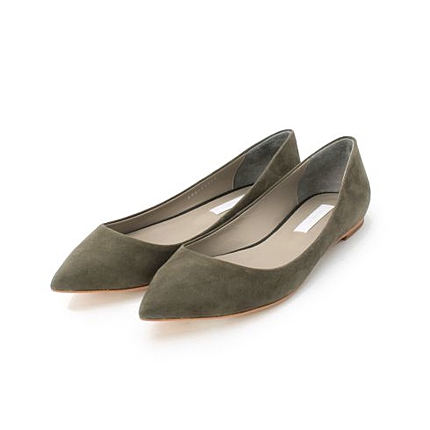 ポインテッドフラットパンプス