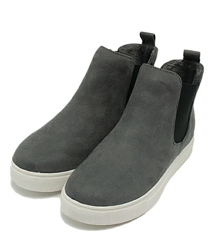 [GIORDANO]サイドゴアボアブーツ