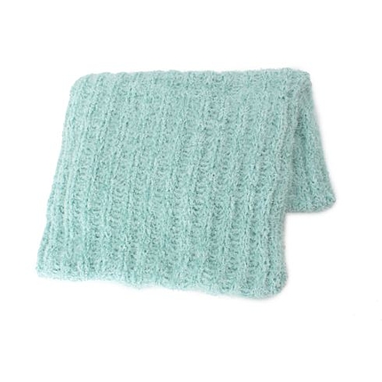 ふわふわ甘編みニットマフラー