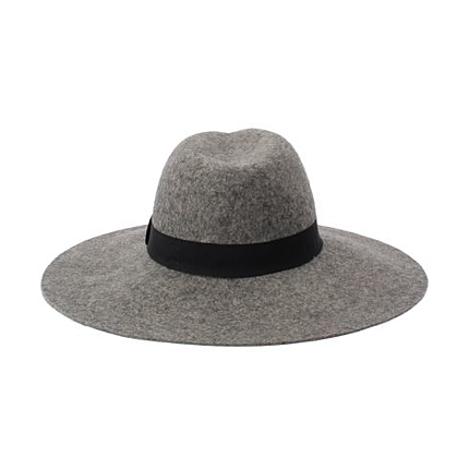 ツバ広フェルトハット