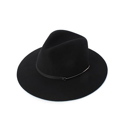 プレート中折れハット