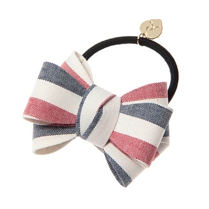 3色ストライプヘアゴム