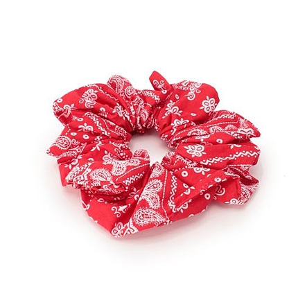 バンダナ柄シュシュ