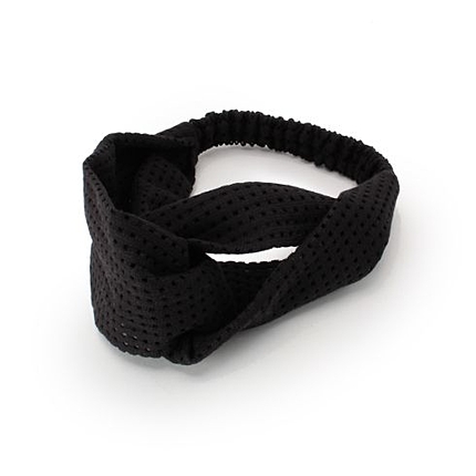 メッシュレースヘアバンド