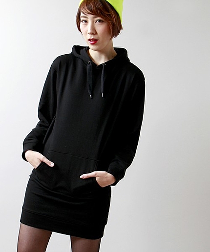 WEGO/スウェットパーカーワンピース