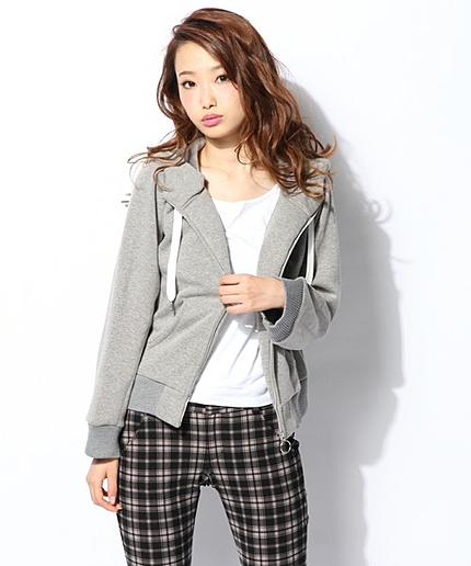 裏毛起毛パーカー