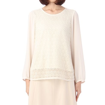 レ-スジョ-ゼットブラウス