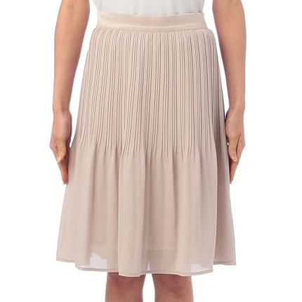 プリーツシフォンスカート