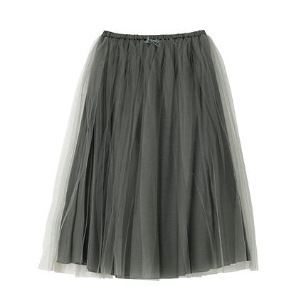 Bilitis dix‐sept ans ミモレチュールスカート