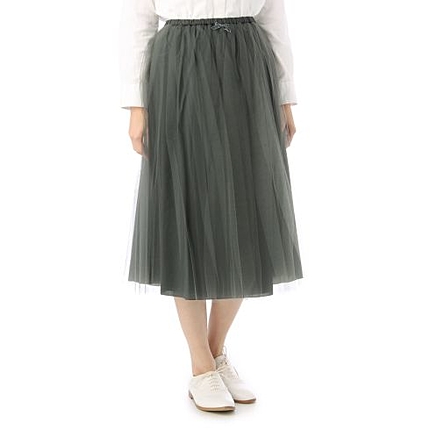 Bilitis dix‐sept ans ミモレチュールスカート