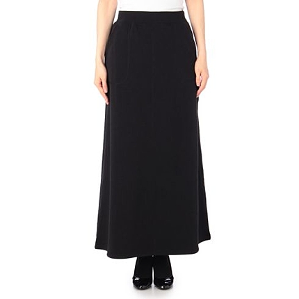 裏シャギーマキシスカート