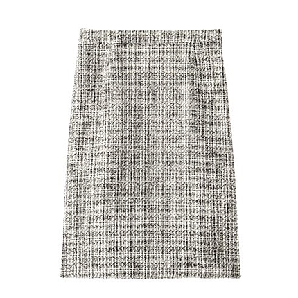 ラメスラブツイードスカート