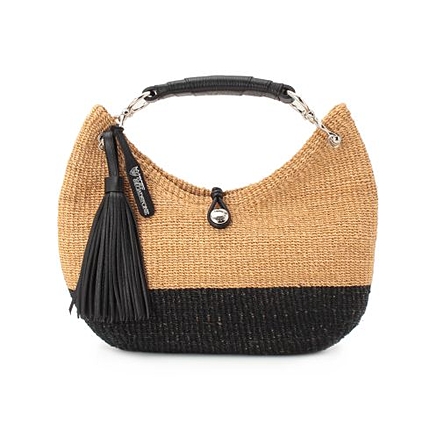 TOFF&LOADSTONE ナチュラル&レザーバイカラーバッグ