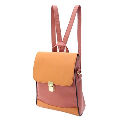 配色リュックサック