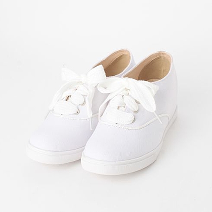 リボンインヒールスニーカー