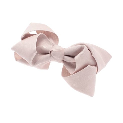 ラメドットリボンバレッタ