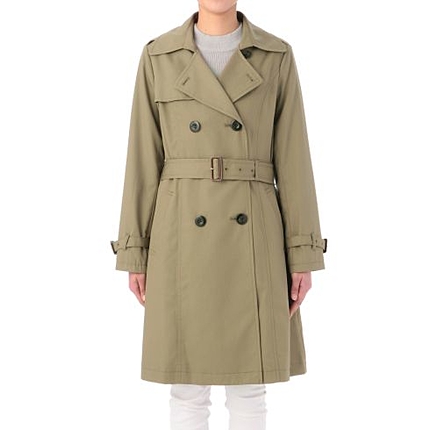 ハイウエストトレンチコート