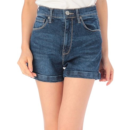 デニムロールアップショーパン