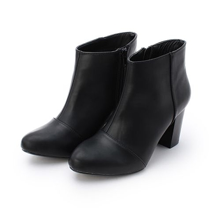 スエード調ショートブーツ