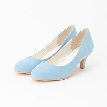 ローヒールカラーパンプス