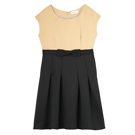 リボンサテンワンピース