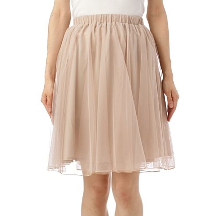 チュールスカート