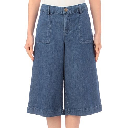 ガウチョデニムパンツ