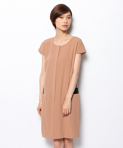 SATINBACKCREPEワンピース