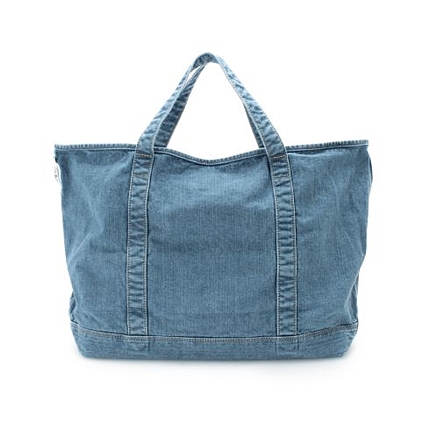 Violet Buffalo Wallowsデニムトートバッグ(大)