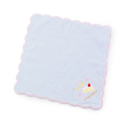 スイーツ刺しゅうスカラップミニタオル