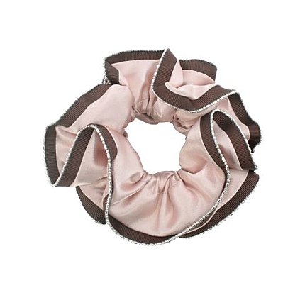 チェーン使い配色シュシュ