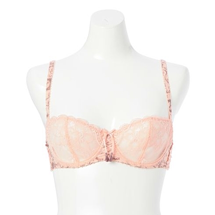 Aubade(オーバドゥ)Parisフラワーレースブラ