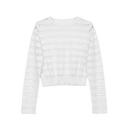 シアーボーダーニット